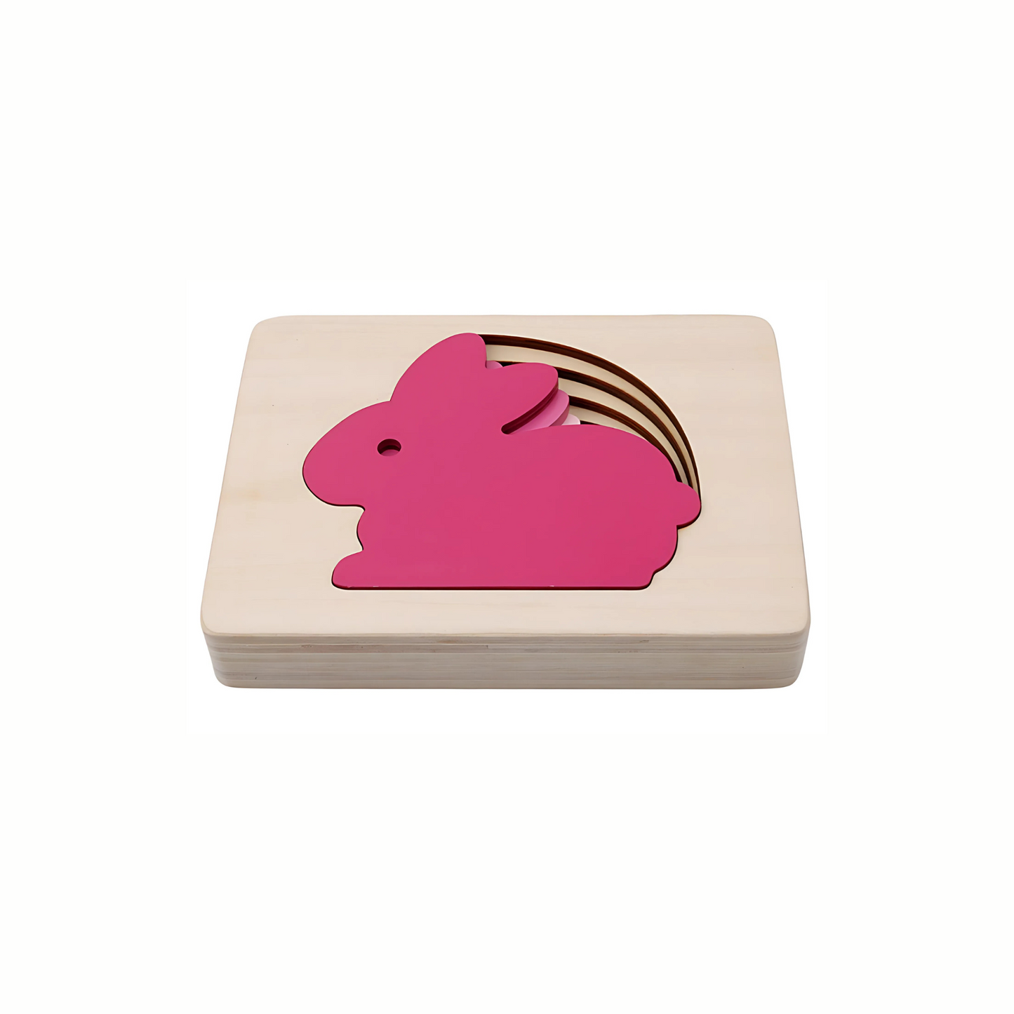 Wooden Multi Layered 3D Animal Puzzle