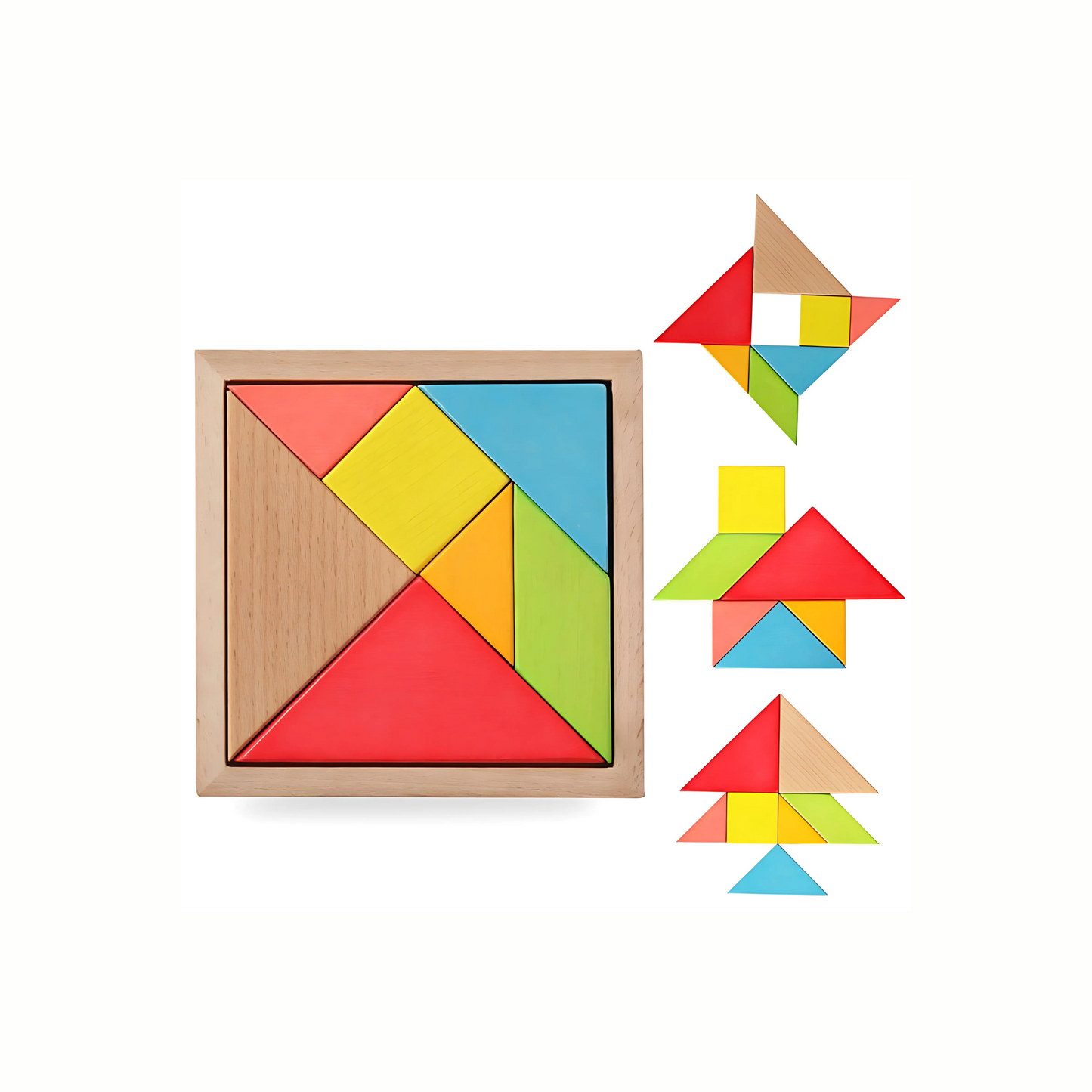 Wooden Tangram Puzzle