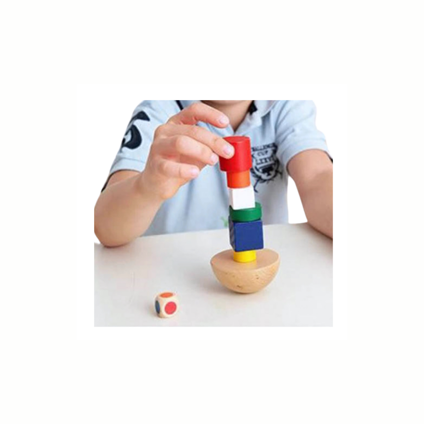 Wooden Balance Blocks Game