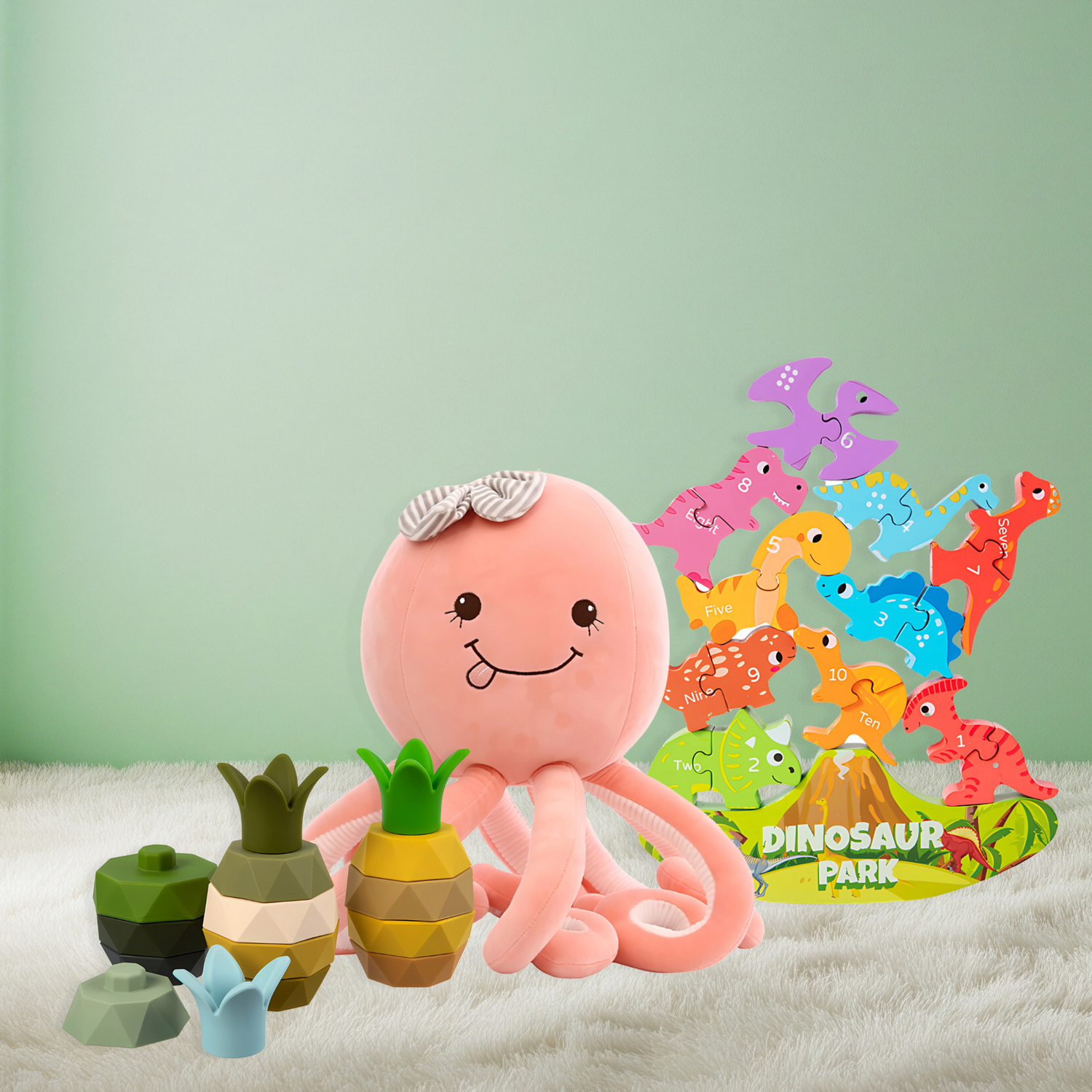 Curated selection of top-rated learning through play toys for children.