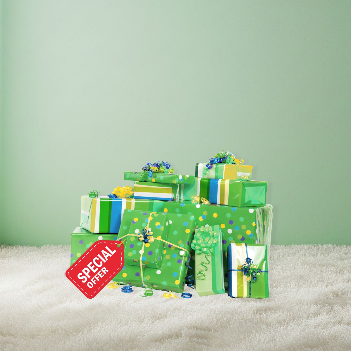 Sale collection featuring wooden balancing stones, nesting toy, and silicone stacking figures