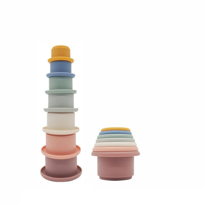 Silicone Stacking Cups