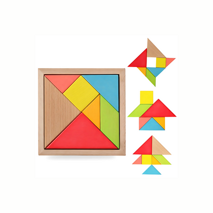 Wooden Tangram Puzzle