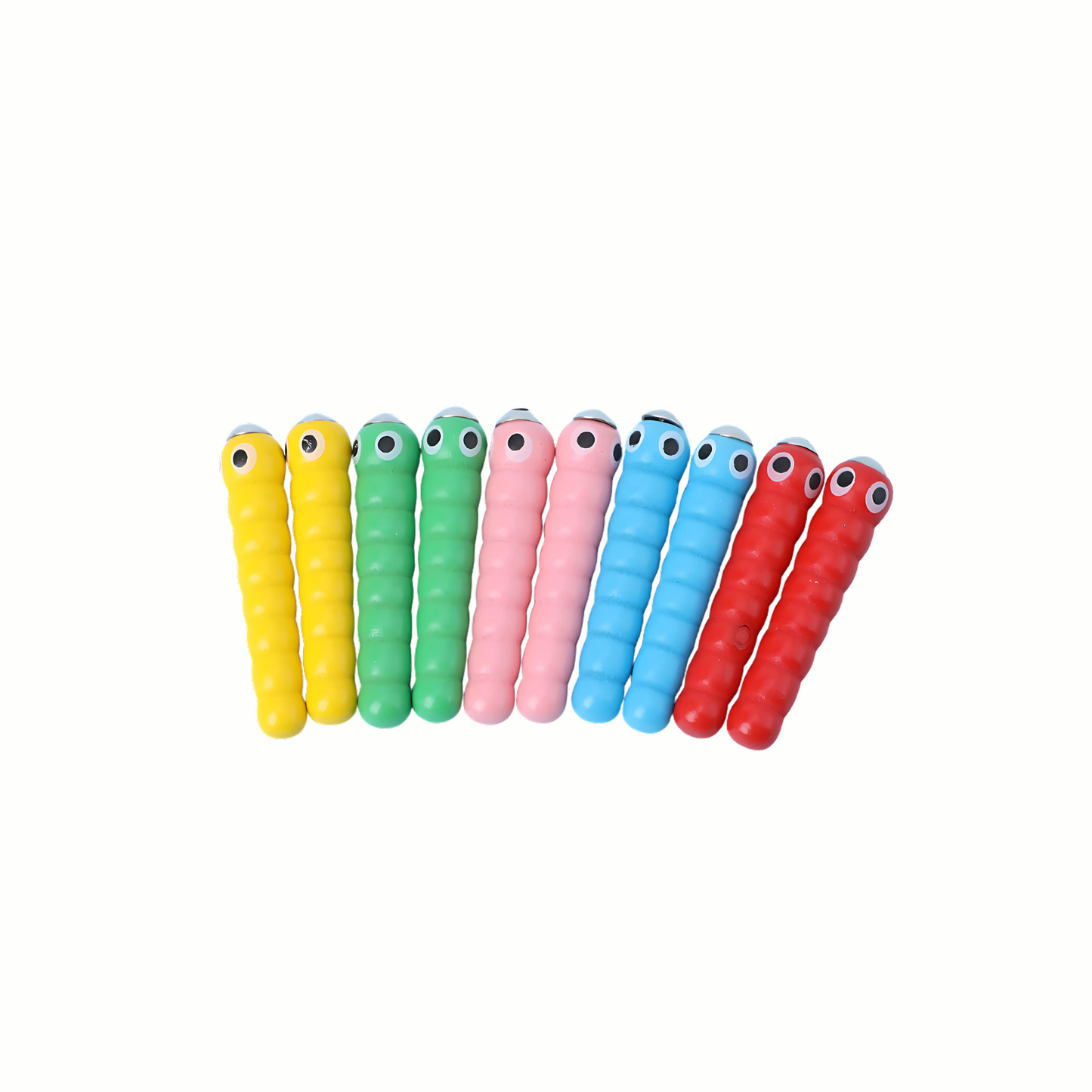 Wooden Magnetic Woodpecker and Worms Game