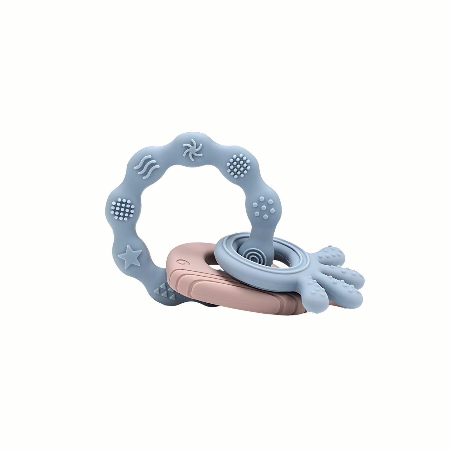 Silicone Teething Keyring