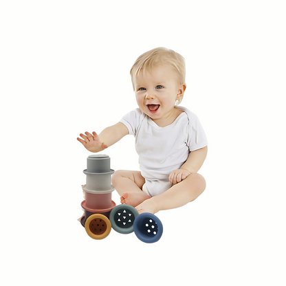 Silicone Stacking Cups
