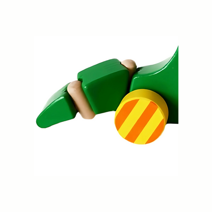Wooden Pull Along Dinosaur