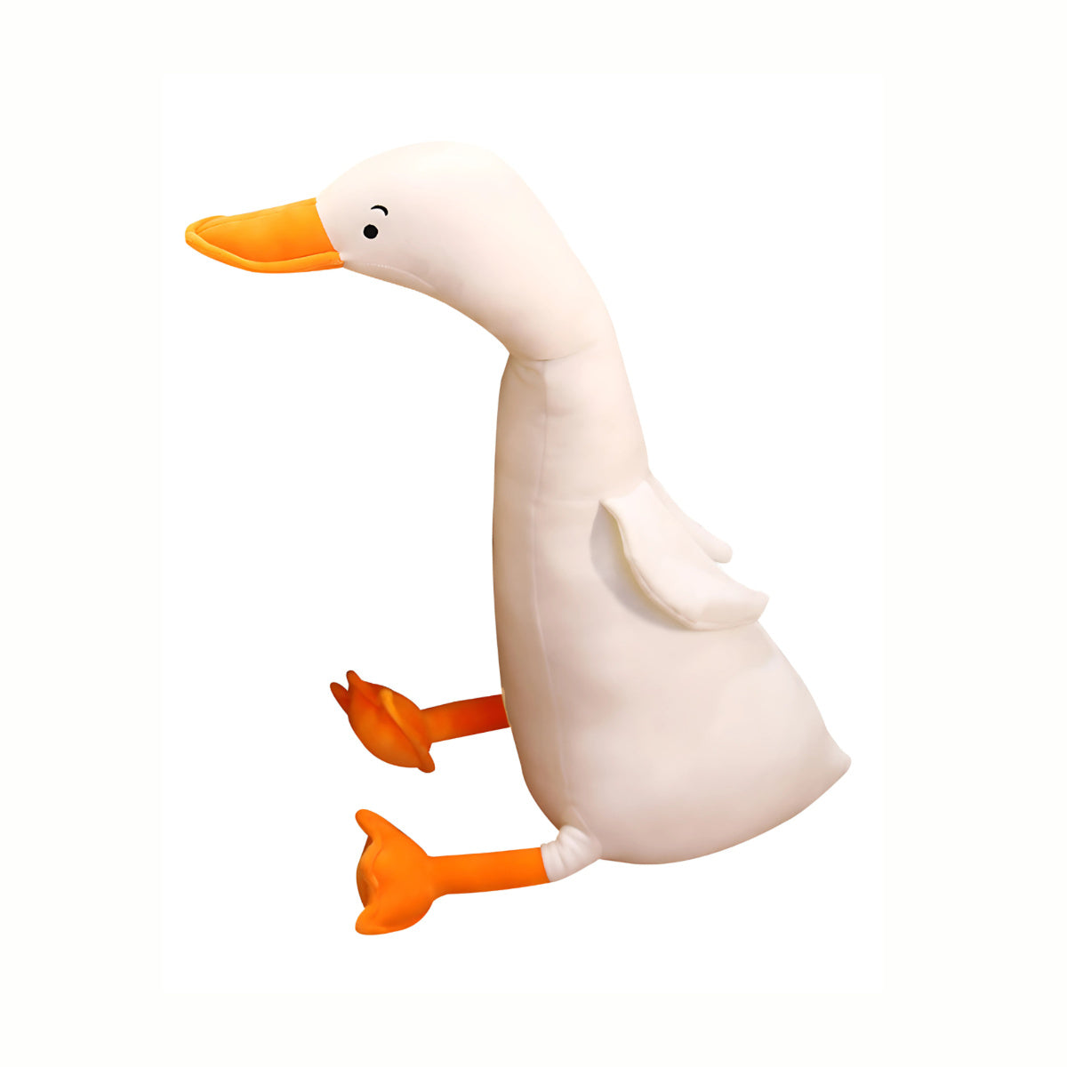 White Plush Adorable Goose stuffed animal toy 120cm giant size soft cuddly