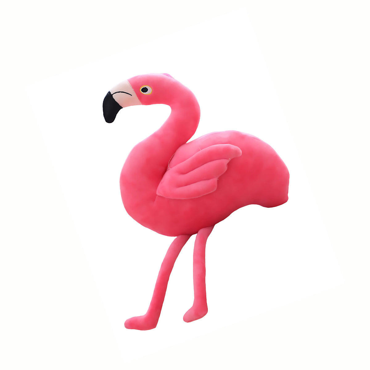 Plush Pink Cute Flamingo stuffed animal toy 40cm tropical bird with elegant plumage
