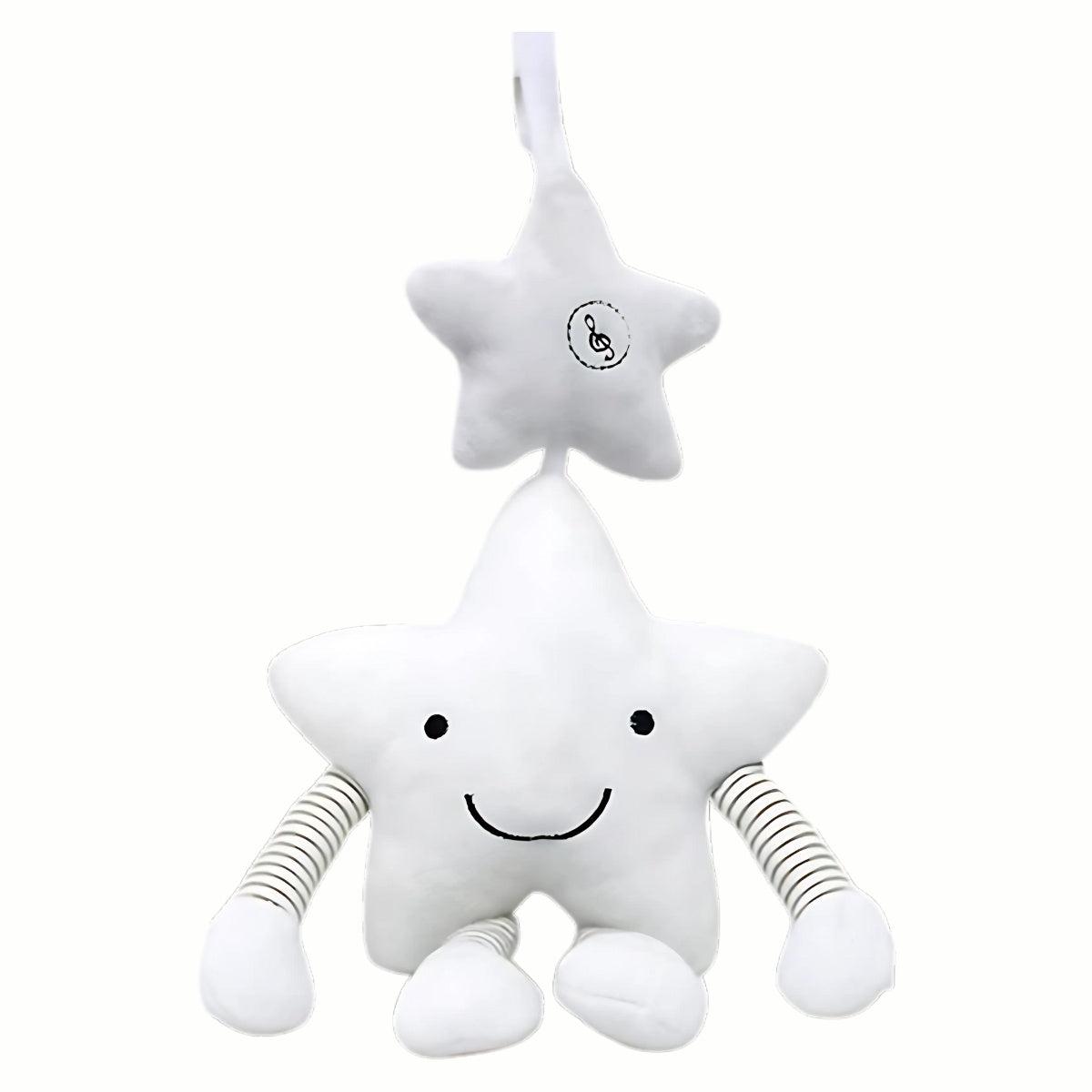Plush Lullaby Star crafted from soft and gentle plush materials, providing a comforting presence and encouraging a sense of calm at bedtime.