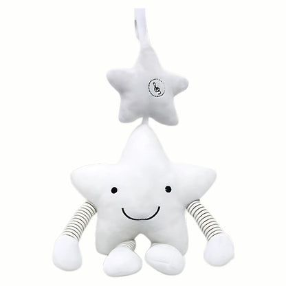 Plush Lullaby Star crafted from soft and gentle plush materials, providing a comforting presence and encouraging a sense of calm at bedtime.
